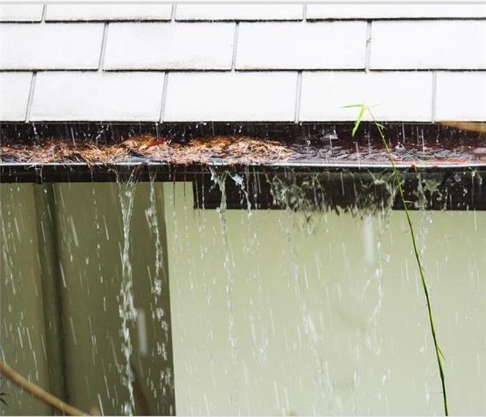 Rain with Clogged Gutter